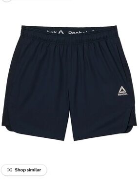 Reebok Men’s Navy Athletic Shorts